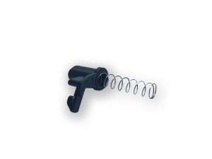 Flowbee mini-vac latch with Spring